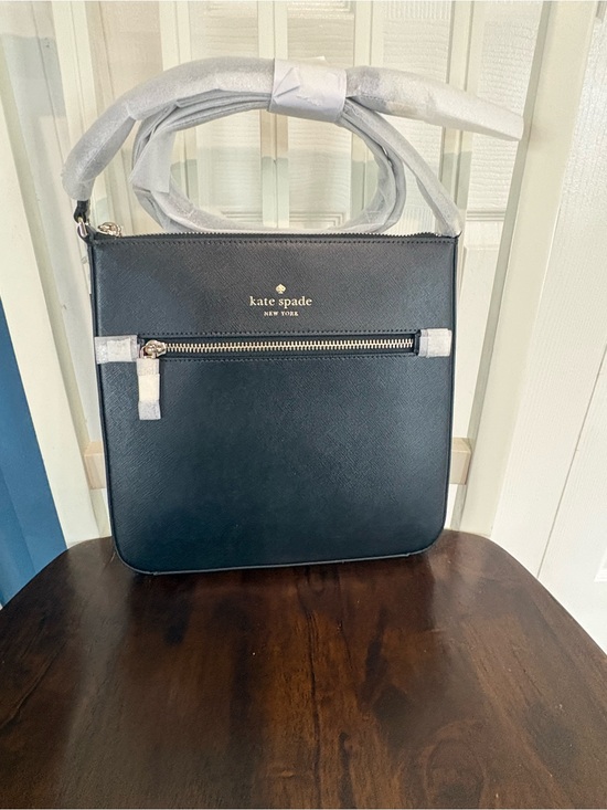 kate spade Handbags - Kate Spade New York: Black Leather Crossbody Bag- Brand New W/Tags
